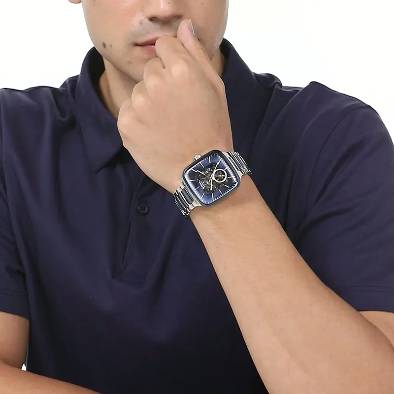 Titan Ceramic Automatic Two-tone Men’s Watch- 90175KD02